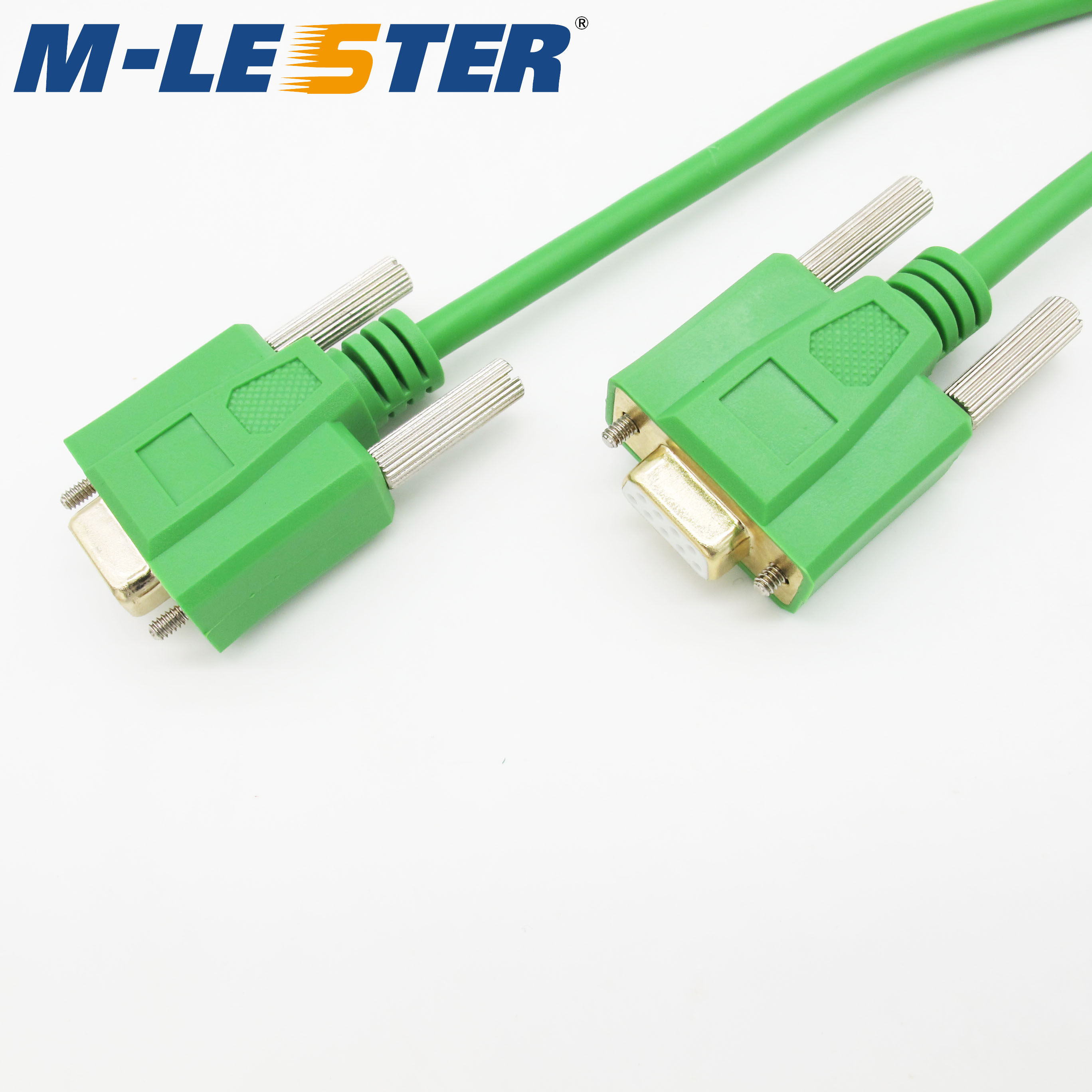 Meng Leitsut RS232 serial port line mother to mother straight connected COM mouth line DB9 connection thread 9-pin gold plated 1 5-5 meters