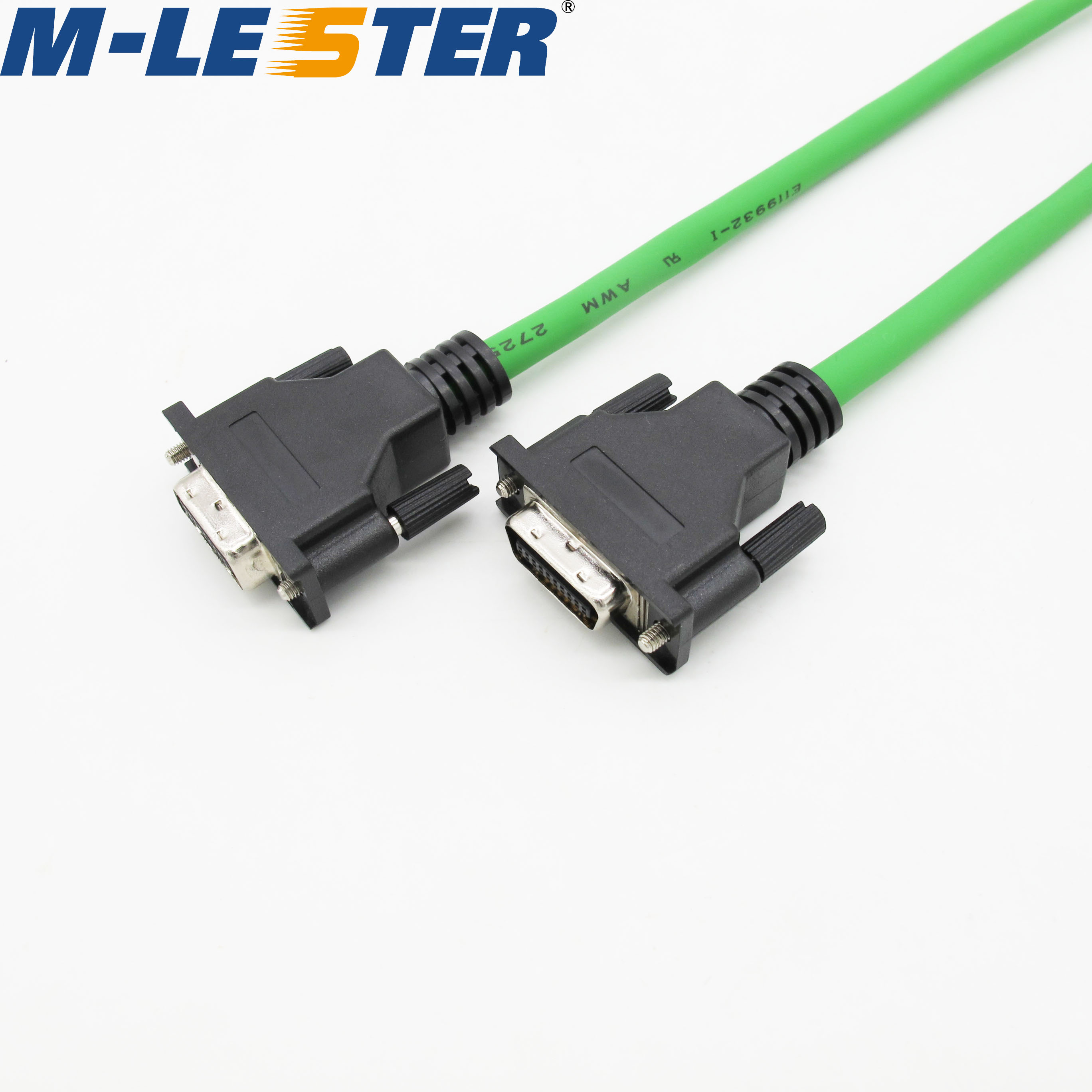 Meng Leitsut SCSI connecting line Industrial grade HPCN20 needle swivel pin 20 Core public to public switching pitch 1 27