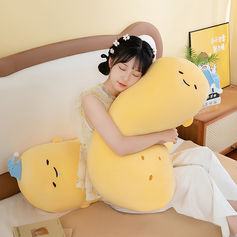Cute Cartoon Long Pillow Plush Toy Internet-Famous Potato Doll for Girls to Sleep On, Cuddle With, and Sleep on Their Side Cute Cartoon Long Pillow Plush Toy Internet-Famous Potato Doll for Girls to Sleep On, Cuddle With, and Sleep on Their Side