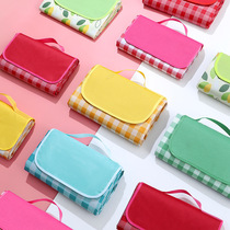 Sepal picnic mat portable outdoor moisture resistant single double waterproof and anti-oil beach mat lawn camping tent ground mat