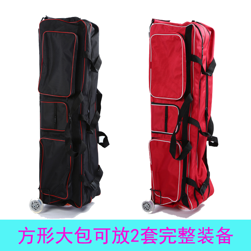 Fencing Bag Fencing Bag Rectangular Large Roller Fencing Bag for 2 sets of equipment for fencing 