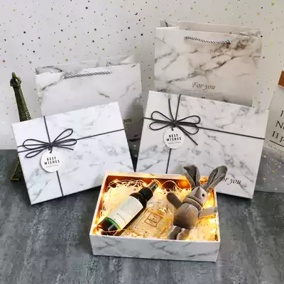 Gift box large gift box empty box clothes shoes box gift box paper box boys oversized box