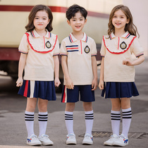 Kindergarten Garden uniforms Summer new Inn College Wind Childrens school clothes Suit Elementary School Students Teacher Class Clothes Graduation Suit