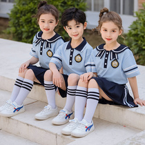 Kindergarten Garden Uniform Summer Clothing Graduation Suit College Suit Elementary School Children Uniform School Uniform Summer Sports Wind Children Class Clothes