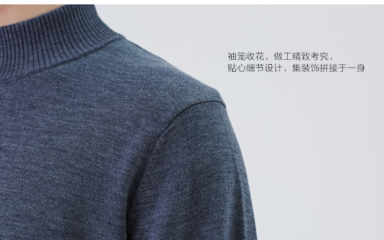 拉夫劳伦制造商 本米 男中厚100%澳洲美利奴羊毛衫 图19