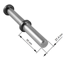 Single rocker motorcycle lifting frame accessories-aluminum shaft