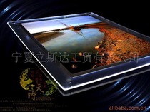 Lizda direct independent brand led single-sided frameless structure plastic simple modern hanging light box