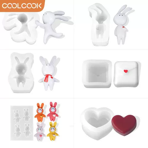 Мультяшная силиконовая аромотерапия для авто, диффузор из натурального камня, благовонный камень ручной работы, форма