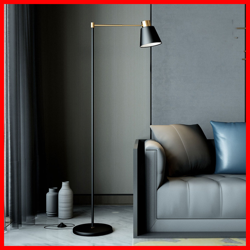 Floor lamp Living room Nordic design Sensory Bedroom Bedside Brief Modern Light Lavish Internet Red Sofa Extremely Simple Table Lamp