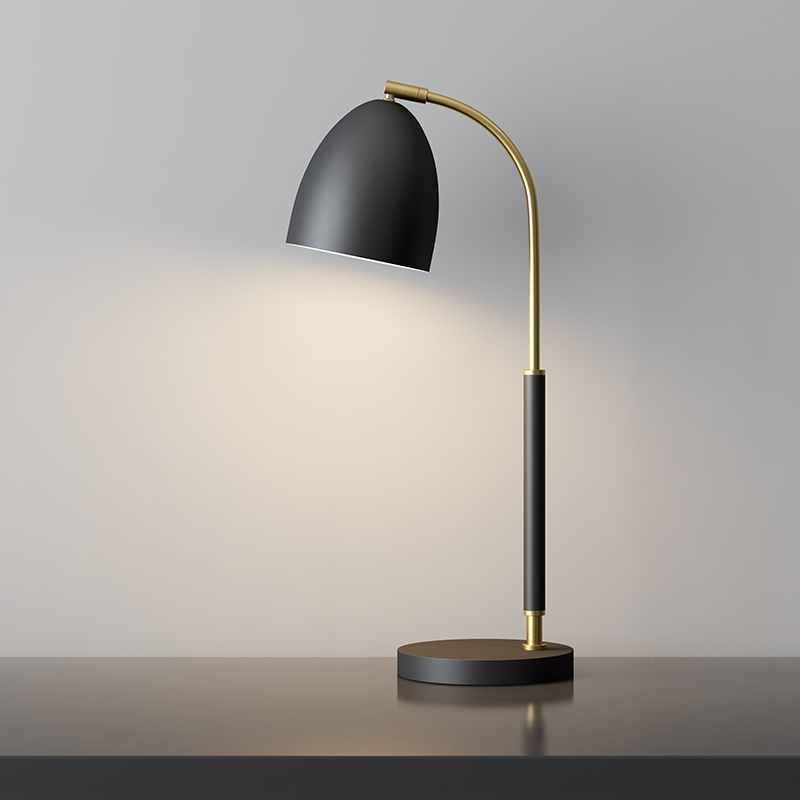 Nordic Table Lamp Desk Postmodern Light Lavish American Minimalist Designer Creative Book Room Bedroom Bedside Living-room Table Lamp