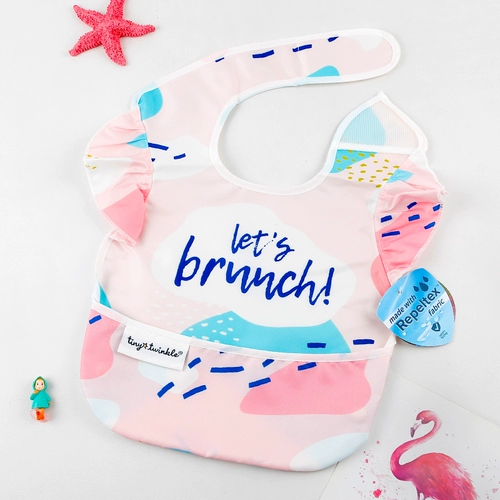 tiny twinkle Летний детский водонепроницаемый нагрудник для еды, 3 лет