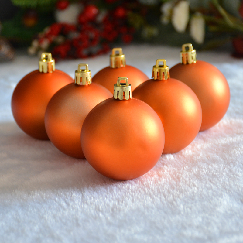 Bronze Christmas ball 6 8 10 12 15 30cm Christmas ball Matte beads Bright ball Large decorative hanging ball