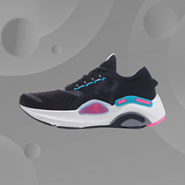 Li Ning Casual Comfort 100 Hitch Fashion Running Shoes Women Shoes Shock Absorbing breathable Anti-slip sneakers ARHQ078