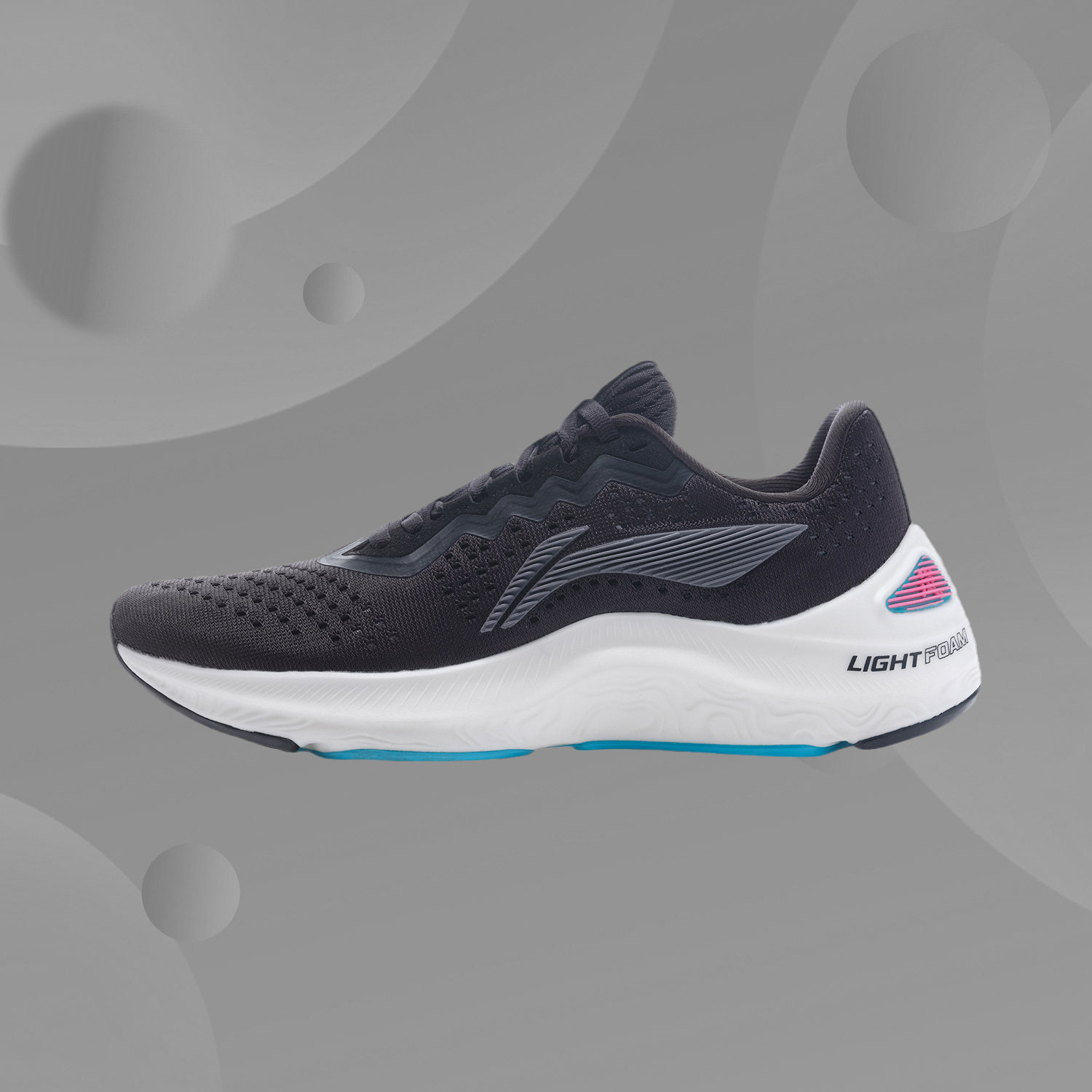 Li Ning anti - slip lightweight women shoes breathable comfort running shoes classic fashion shoe absorption shoes ARHQ068