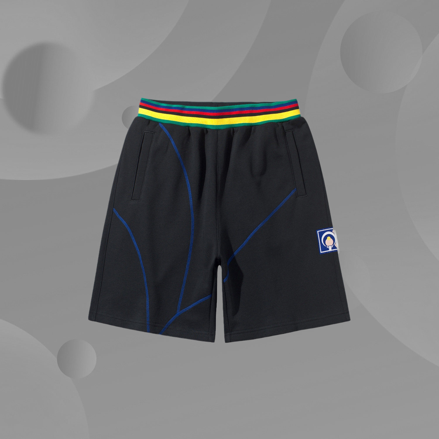 Li Ning normal trend of Paris fashion week China Li Ning Spring and Summer series men's shorts AKSQ145