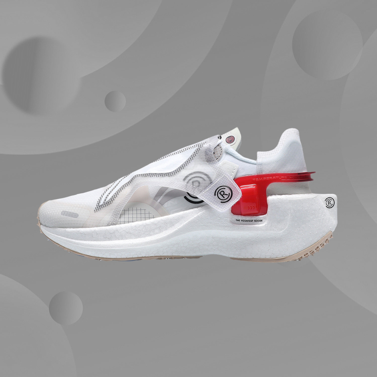 Li Ning women's shoes summer new fashion light casual shock-absorbing sports shoes running shoes ARHQ152