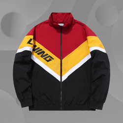 Li ning 진짜 바람이 부는 사람의 새로운 가디건 긴팔 재킷 느슨한 가을 스포츠웨어 afdq833