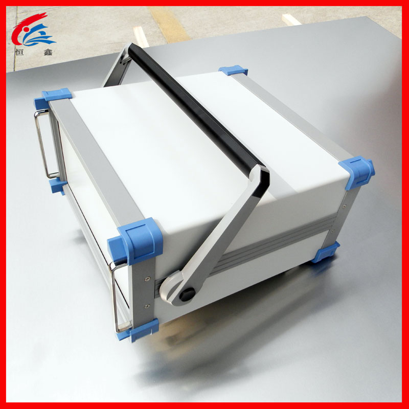 K-type instrumentation aluminum alloy shell portable industrial control electronic medical test equipment aluminum extrusion material customization