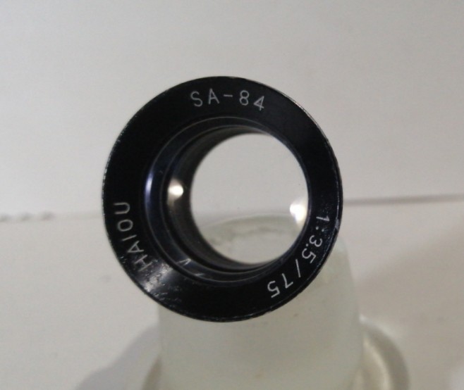 Take-view lens for the seagull 4B120 dual-counter camera