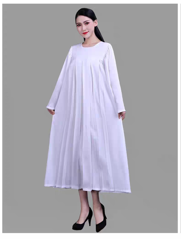 Unisex Clothing, Solid Color Clothing, Ethnic Large Size White Angel Performance Chorus Dress Unisex Clothing, Solid Color Clothing, Ethnic Large Size White Angel Performance Chorus Dress