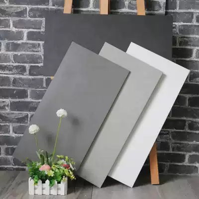 Gray tile kitchen dressing room wall tiles 300x600 balcony matte non-slip floor tiles all ceramic cement antique brick