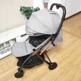biirere Детская складная сверхлегкая универсальная коляска с сидением для новорожденных с зонтиком, можно сидеть и лежать