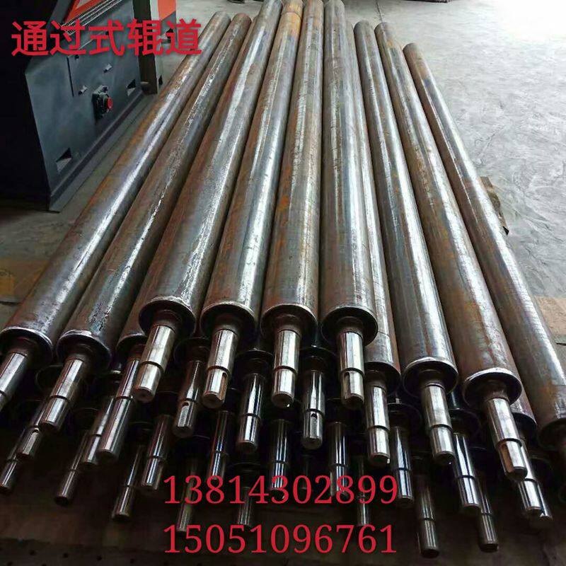 Shot blasting machine accessories crawler blasting machine transmission roller active roller passive roller pass type high-chromium abrasion-proof roller path 