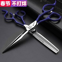 6-inch bearing barber scissors set stylist special personality hairdressing scissors flat scissors thin scissors combination