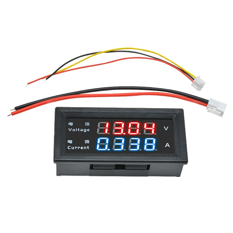 Дисплей LED M4430 DC10A цифровая таблица тока и напряжения 0-100В/200В четырехзначный разъем питания