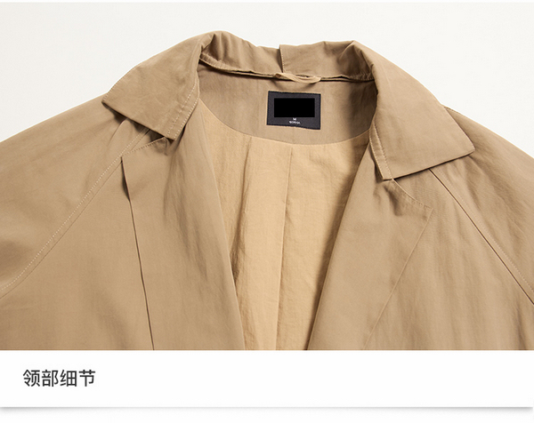 Nước hoa [Y100-503] thương hiệu áo khoác nữ 1199 đích thực áo khoác gió nữ 0,80kg áo khoác kaki nữ