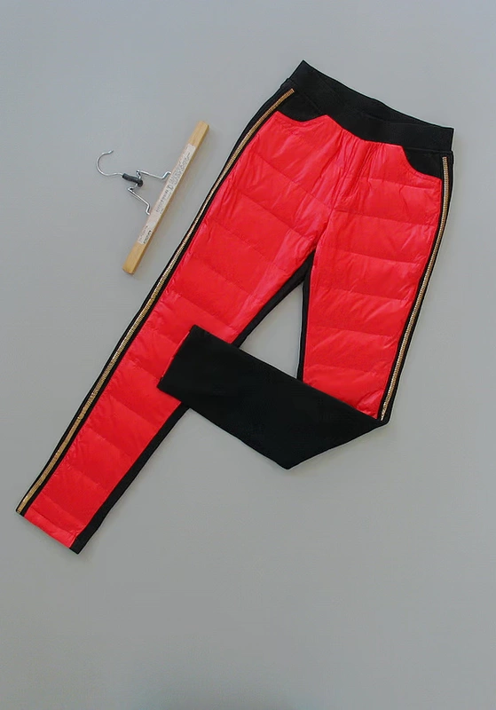 Màu đỏ [Q6-502] thương hiệu quần legging mới chính hãng dày quần ấm cho nữ quần cotton 0,48kg quần legging nữ