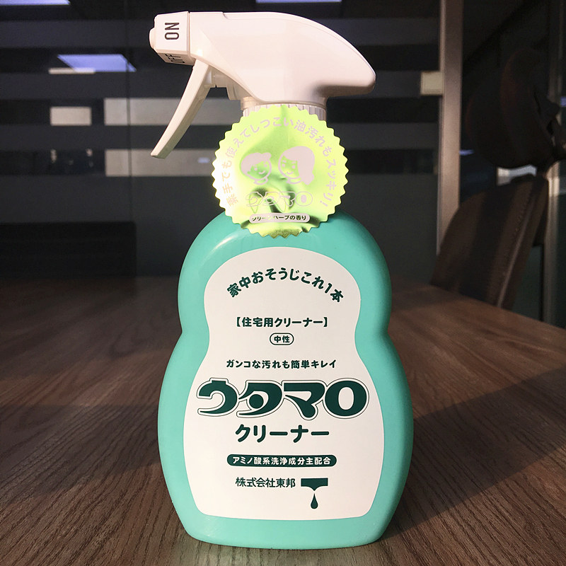 Japan Utamaro East Bon Mighty Cleanser 400ml Oil Stain Sink Range Hood MULTIFUNCTION CLEANING LIQUID DECONTAMINATION