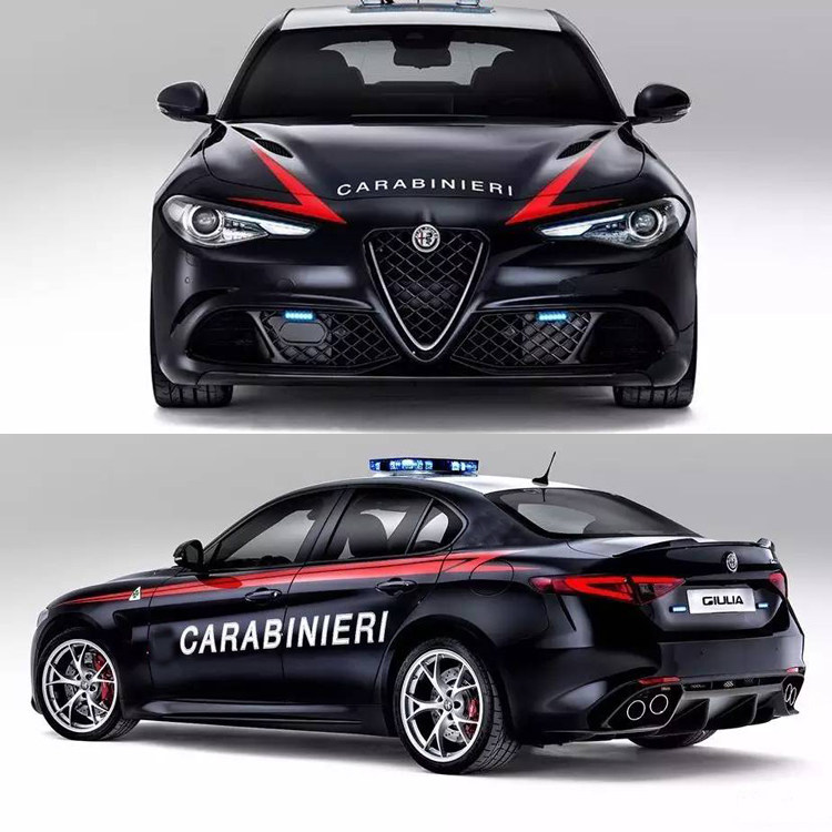 Apply to Alfa Romeo Giulia Stelvio sticker sticker sticker for the body of the car to draw flowers
