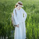 2024 Spring White Knitted Top Skirt Suit Women's Hooded Loose Sweater Women