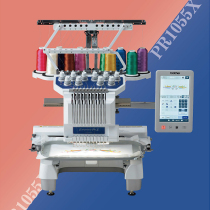 Brothers PR1055X Commercial Industrial Color Computer Embroidery Machine Embroidery Machine Single Head Ten Needle Embroidery Machine