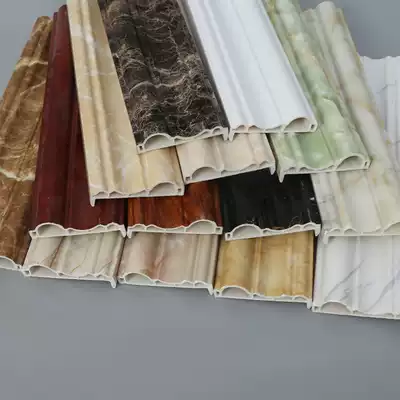 Stone plastic seven-character line imitation marble door set line 7-shaped pass line window frame window cover edge decoration