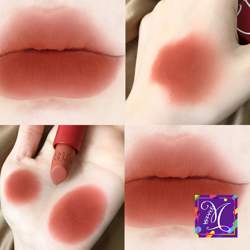 NARS Lipstick Lipstick Red Tube Magic Square 967morocco Moroccan Cream Brown Immoptal Perpetual Red