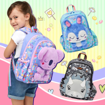 Australian Smiggle medium-sized children's schoolbag Preschool Backpack for men and women 1st grade unicorn double shoulder bag