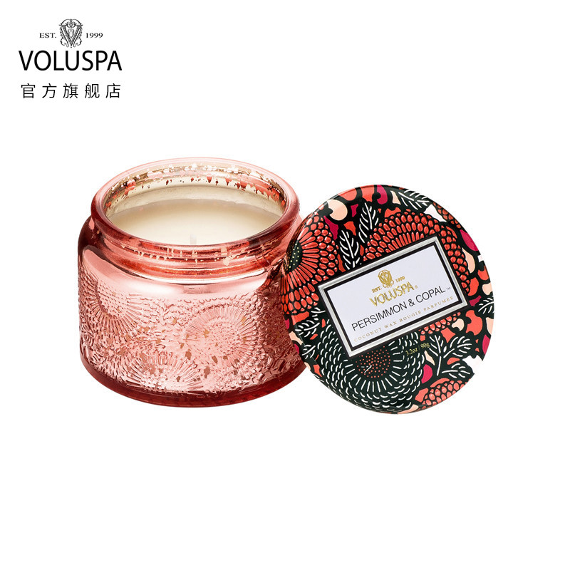 American VOLUSPA scented candle Small relief starry sky cup candle Aromatherapy home long-lasting birthday wedding gift