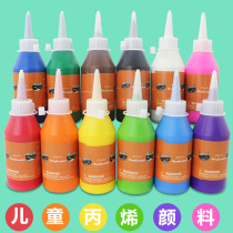 100ml kindergarten painting beauty labor materials childrens painting supplies handmade diy graffiti oil painting acrylic paint