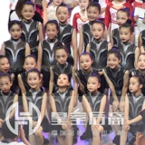 La La Team Uniform Girls and Girls, исполняющие одежду La La Fuck Dance Competition Games Ярмарка эстетического выступления Джазовый танец