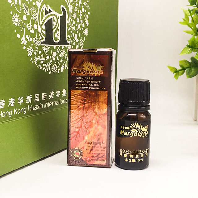 Margarina Lemon Essential Oil V073 Huaxin Beauty Salon Counter Aromatic Single Massage Scraping and Opening Back Essence 10ML