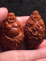 Olives Nuclear Bracelet Single Seed Riding Beast Chaemio Chung Kui Kil Pure Handmade Boutique Grand Seed Essay for Mens Hands Strings