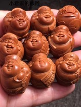 Eight Major Treasure olive nuclear sculptures Cold door Wen Play Handstring Mens Disc Play Pure Handmade Boutique 8 Fang to Finance Handheld Bracelet