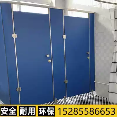Public dressing room partition wall PVC anti-bete baffle installation school toilet partition door construction temporary partition