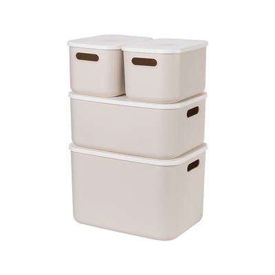 家用大小号带盖储物整理箱