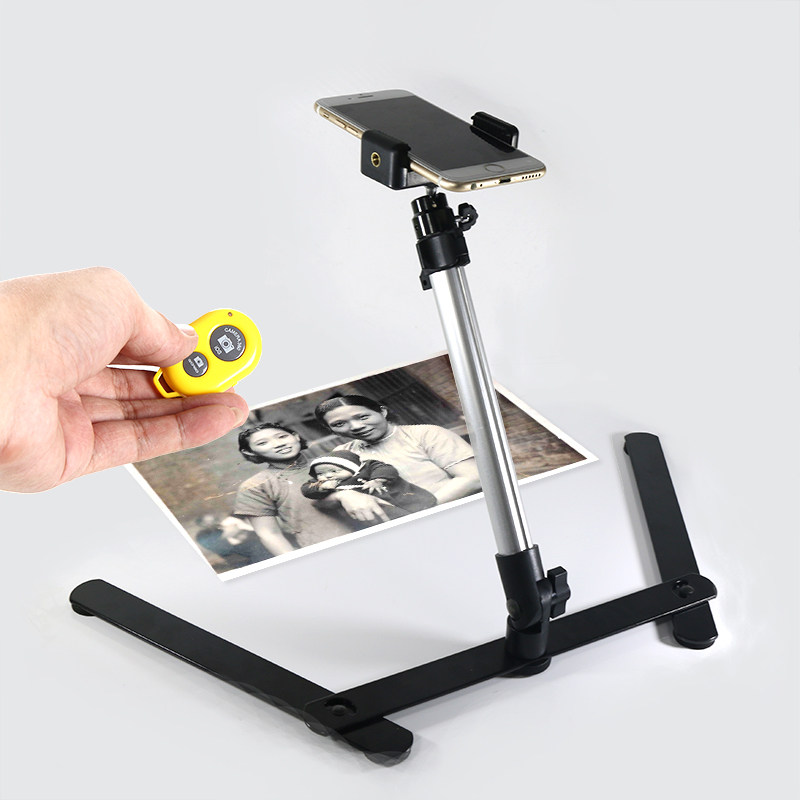 Micro-class recording rack old photo remake rack file calligraphy overhead shooting bracket live teaching cooking mobile phone high shooting instrument