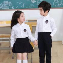 Kindergarten garden uniform New childrens class uniform Primary school uniform cantata performance suit British wind spring and summer suit