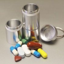 Multi-compartment pill box portable and sealed portable mini one-week packaging Japanese-style large-capacity creative design storage