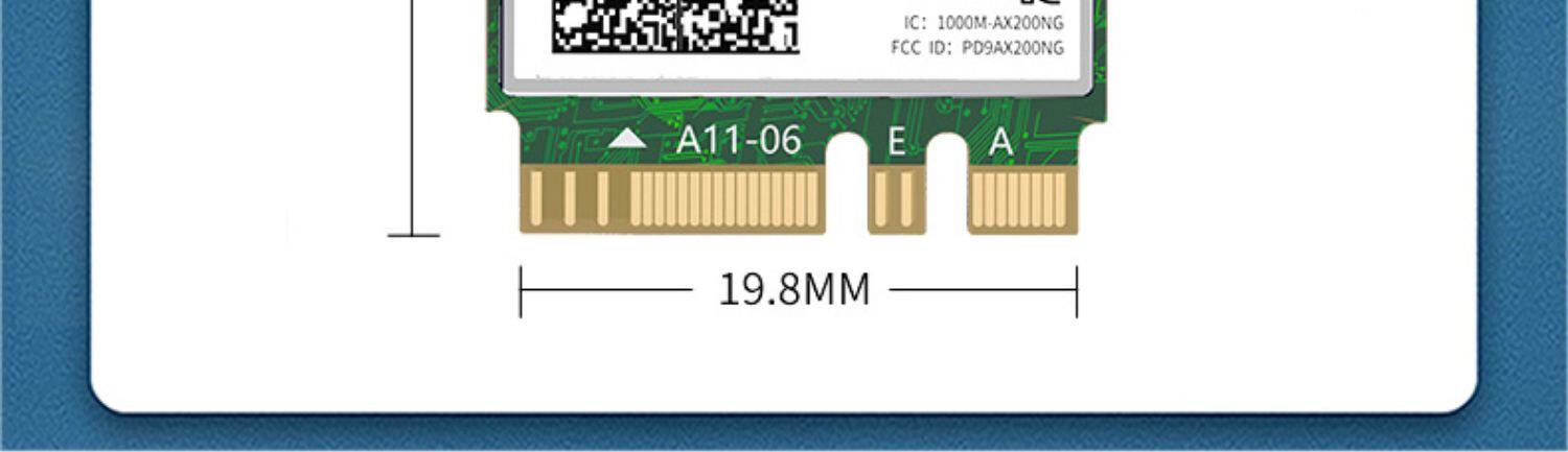Адаптер USB 睿因ax3000m无线网卡wifi6e电竞游戏笔记本win10/11内置接口三频千兆高速m2/gnff插槽接口蓝牙5.2 wifi接收器 Wavlink